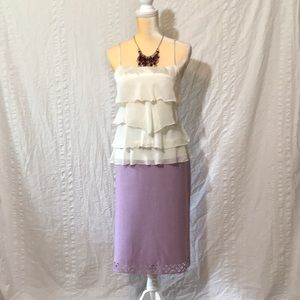 Lavender Alfred Dunner Skirt